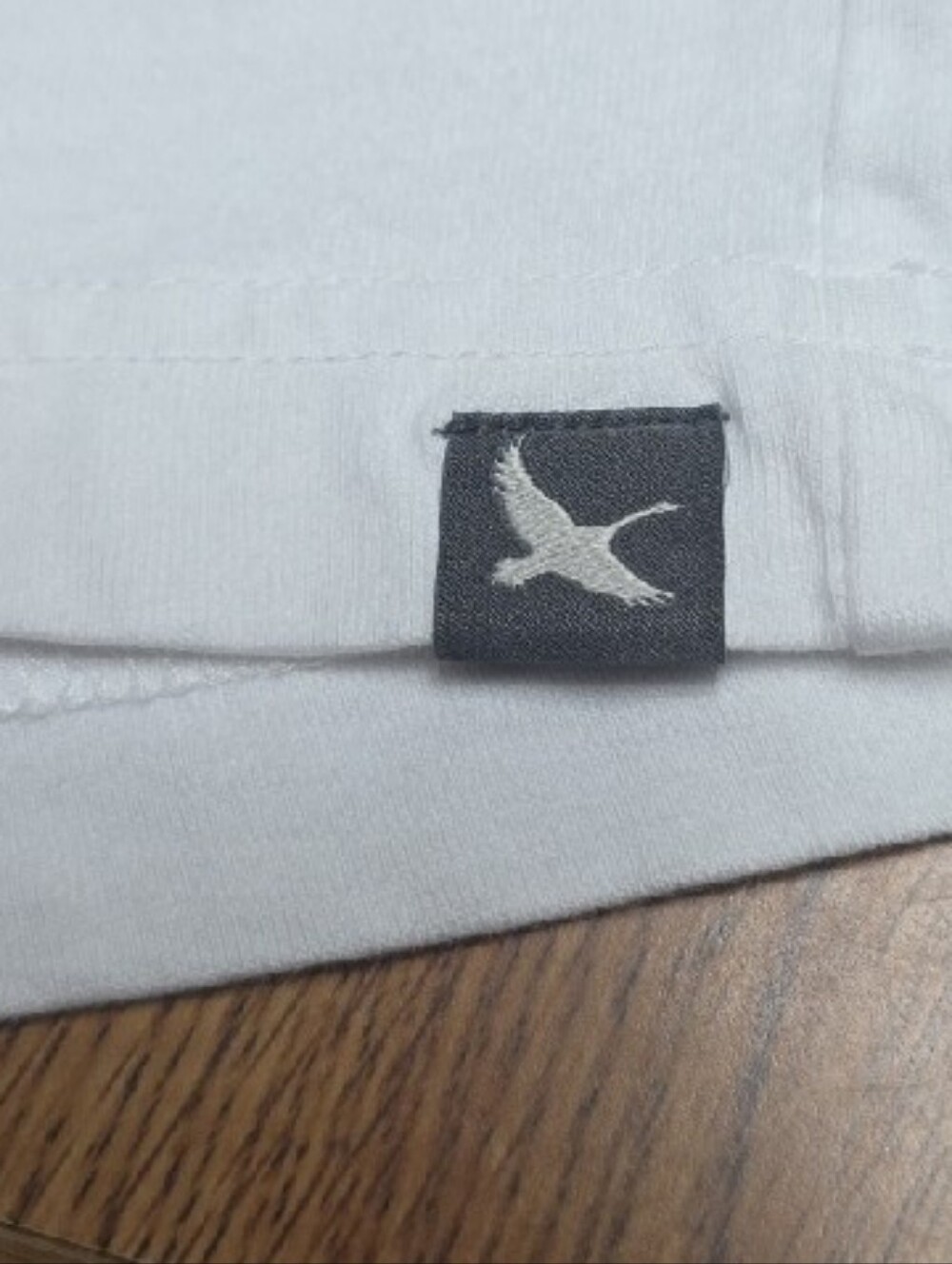 Eddie Bauer TALL White Short-Sleeve Crewneck Tee - Picture 2 of 4